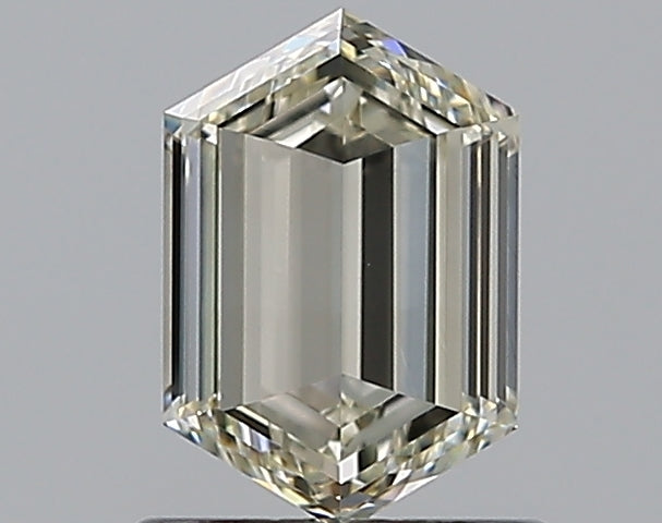 0.90CT LONG HEXAGON VVS2 L NV