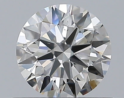 0.59CT ROUND SI1 F WH