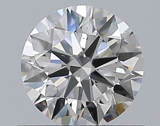 0.59CT ROUND SI1 F WH