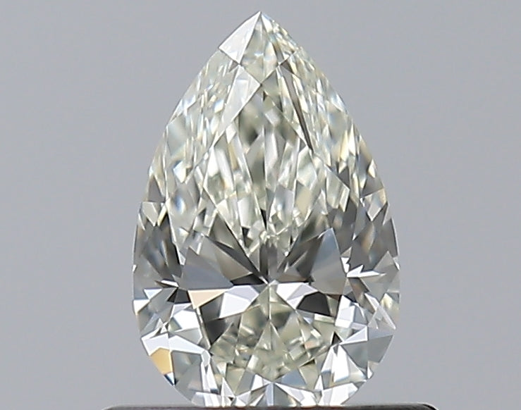 0.50CT PEAR VVS2 K WH