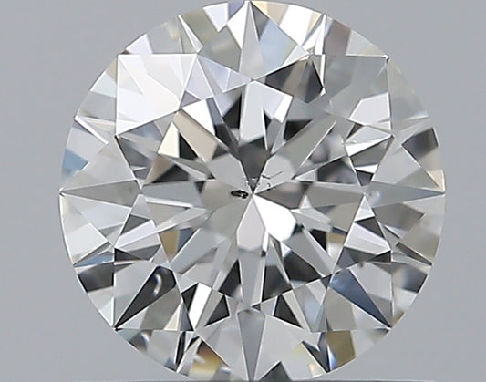 0.81CT ROUND SI1 G WH
