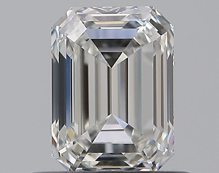 0.72CT EMERALD FL G WH