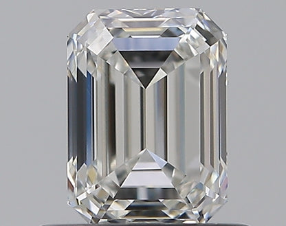 0.72CT EMERALD FL G WH