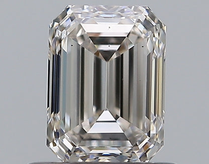 0.78CT EMERALD VS2 H BRN1