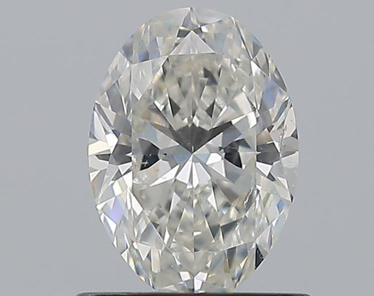0.80CT OVAL SI2 H NV