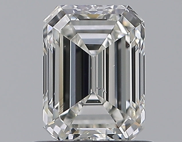 0.90CT EMERALD SI1 G WH