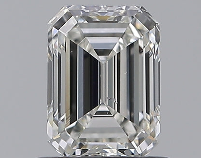 0.90CT EMERALD SI1 G WH