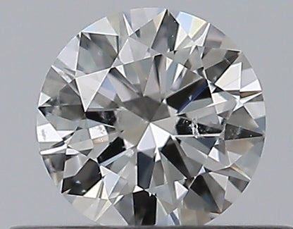 0.35CT ROUND SI2 F WH