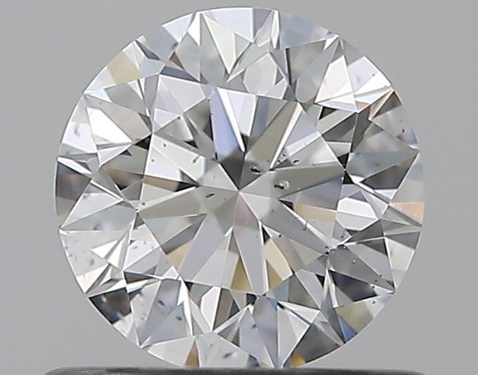 0.57CT ROUND SI2 E WH