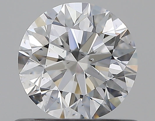 0.57CT ROUND SI2 E WH