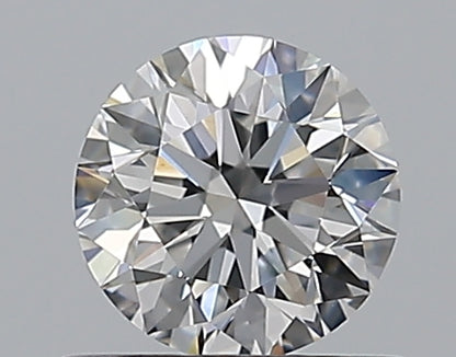 0.60CT ROUND VVS1 E WH