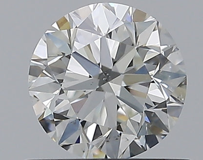 0.70CT ROUND SI1 G WH