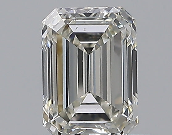 0.50CT EMERALD SI1 J WH