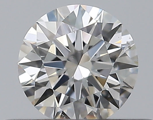 0.36CT ROUND SI1 F WH