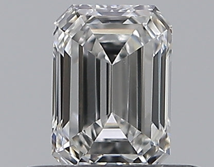 0.42CT EMERALD VVS2 F WH
