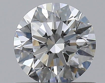 0.59CT ROUND SI1 G WH