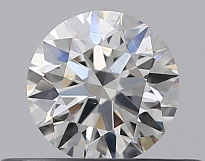 0.33CT ROUND SI1 G WH