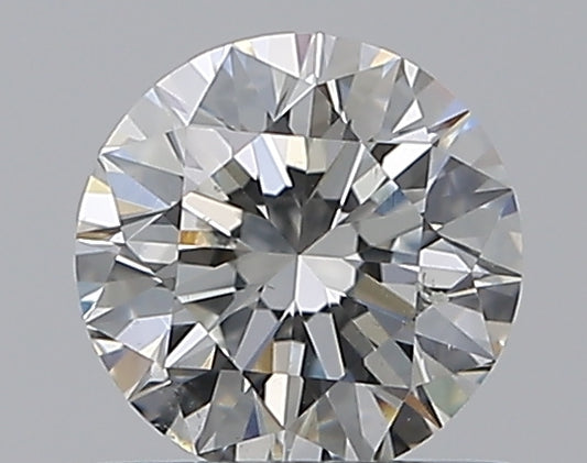 0.58CT ROUND SI1 G WH