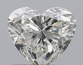 0.72CT HEART SI1 I WH