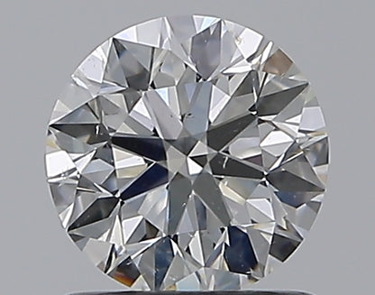 0.91CT ROUND SI1 G WH