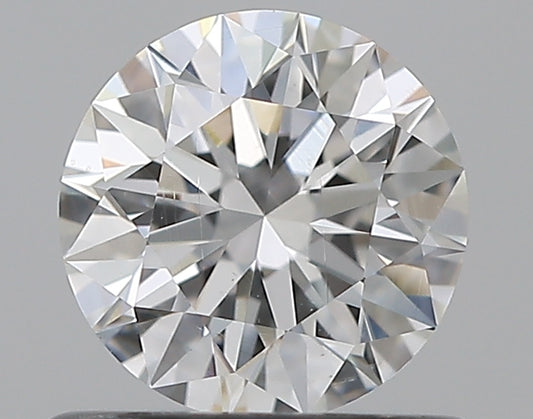 0.59CT ROUND SI1 F WH