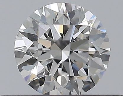 0.34CT ROUND SI2 F WH