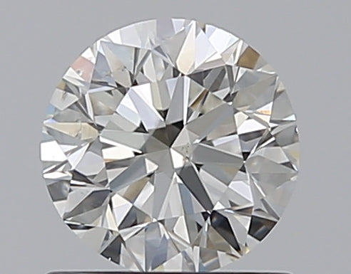 0.90CT ROUND SI1 H WH