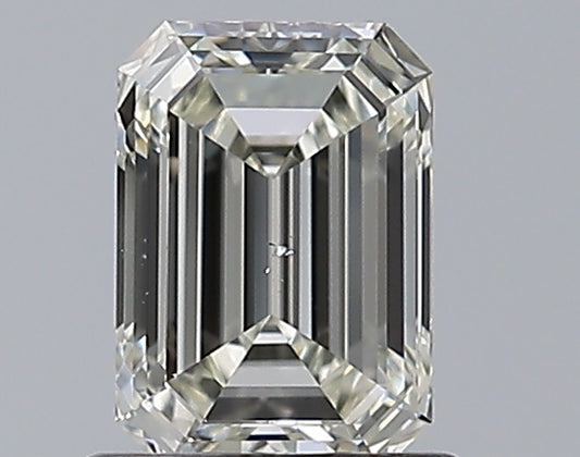 0.81CT EMERALD VS2 J WH
