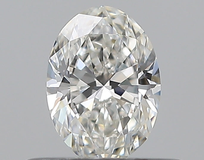 0.37CT OVAL SI1 H WH