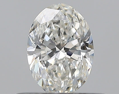 0.37CT OVAL SI1 H WH