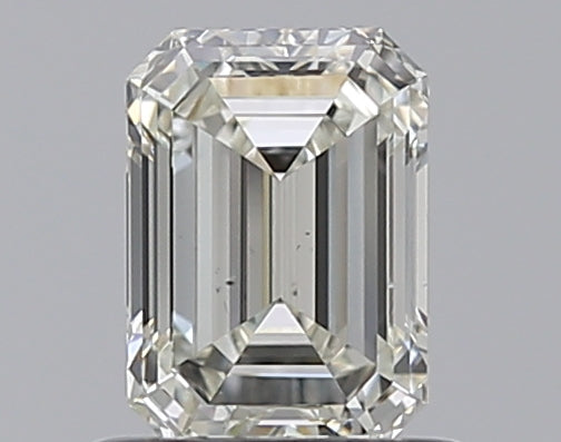 0.80CT EMERALD SI1 J WH