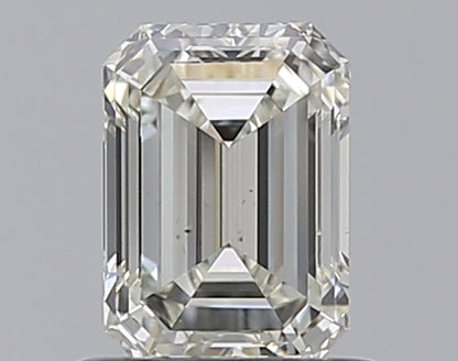 0.80CT EMERALD SI1 J WH