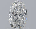 0.48CT OVAL SI1 F WH
