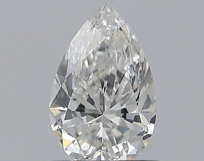 0.70CT PEAR SI2 G WH