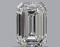 0.80CT EMERALD SI1 H WH