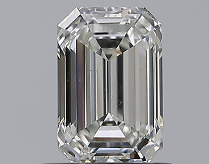 0.80CT EMERALD SI1 H WH