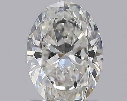 0.80CT OVAL SI2 G WH