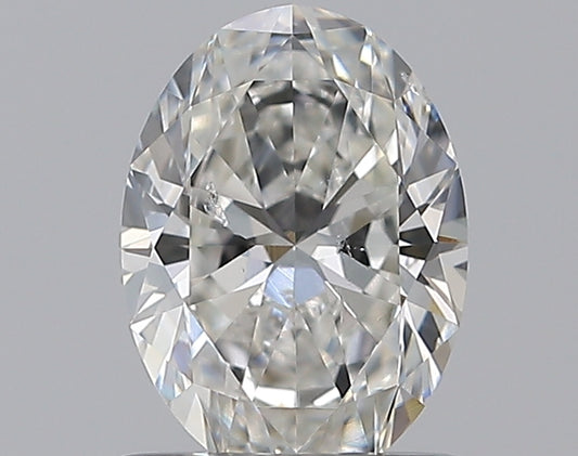 0.80CT OVAL SI2 G WH