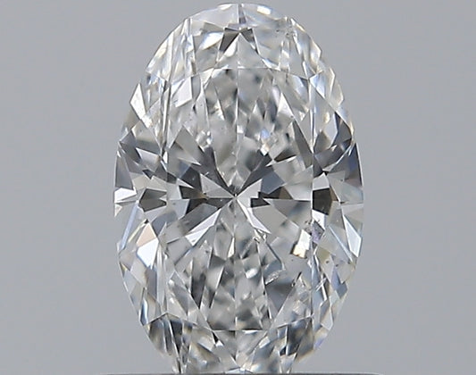 0.57CT OVAL SI2 E WH