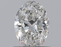 0.59CT OVAL SI1 F WH