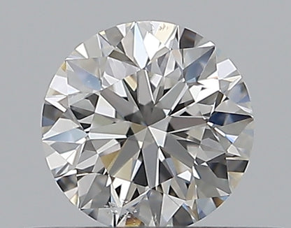 0.35CT ROUND SI1 F WH