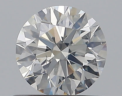0.65CT ROUND SI2 G WH
