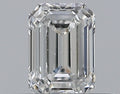 0.30CT EMERALD SI2 F WH