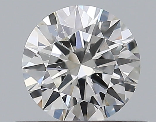 0.38CT ROUND SI2 F WH