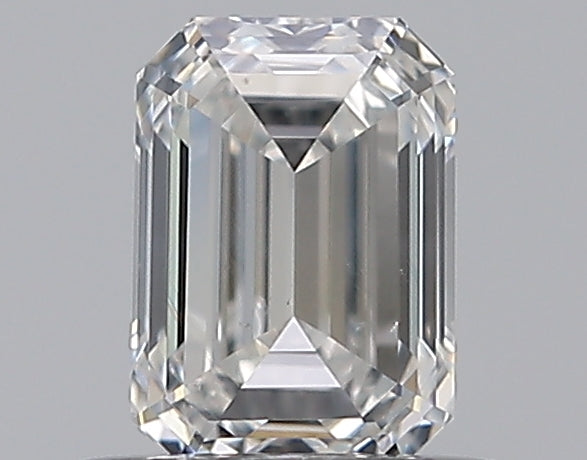 0.53CT EMERALD SI1 G WH