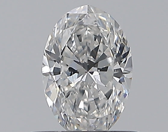 0.50CT OVAL SI2 F WH