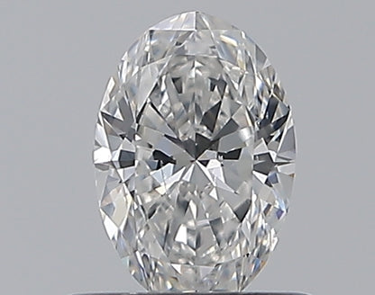 0.50CT OVAL SI2 F WH