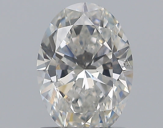 0.90CT OVAL SI2 F WH