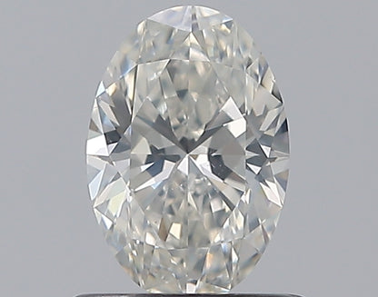 0.80CT OVAL SI1 I WH