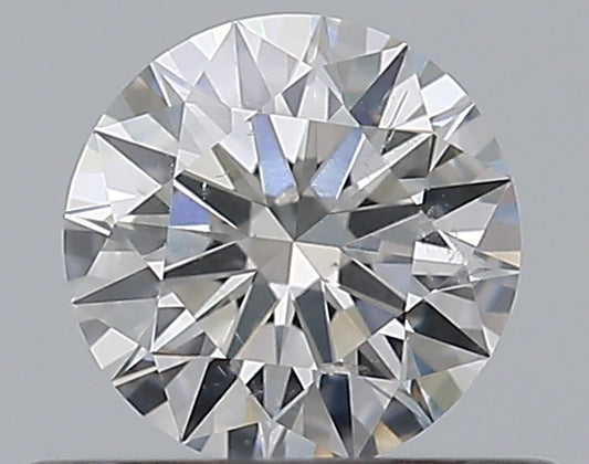 0.38CT ROUND SI2 G WH